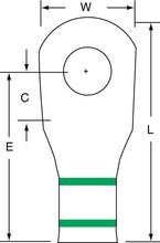 3M Electrical Products MC1-38RX - MC1-38RX SCOTCHLOK RING BTL