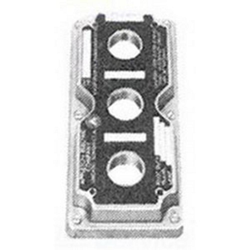 3-DEVICE COVER THREE 3/4 HOLES