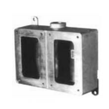 Appleton Electric ECS-275 - 3/4  TWO GANG ECS UNILET
