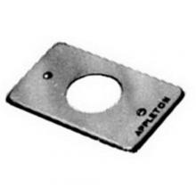Appleton Electric FSK-1R-X - SINGLE GANG COVER FOR FS & FD