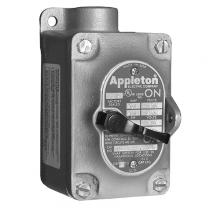 Appleton Electric EFS175-F23 - SW 2P SGL GANG 30A 3/4 IN HUB