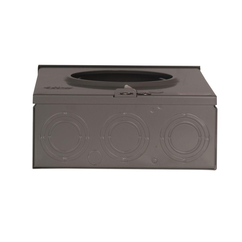MtrSkt,200A,Ringless,4-Jaw,OH/UG,Horn BP