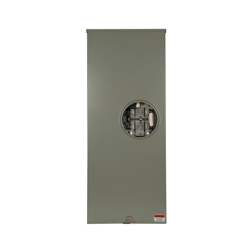 MtrSkt,320A,Ringless,4-Jaw,OH/UG,Lvr BP