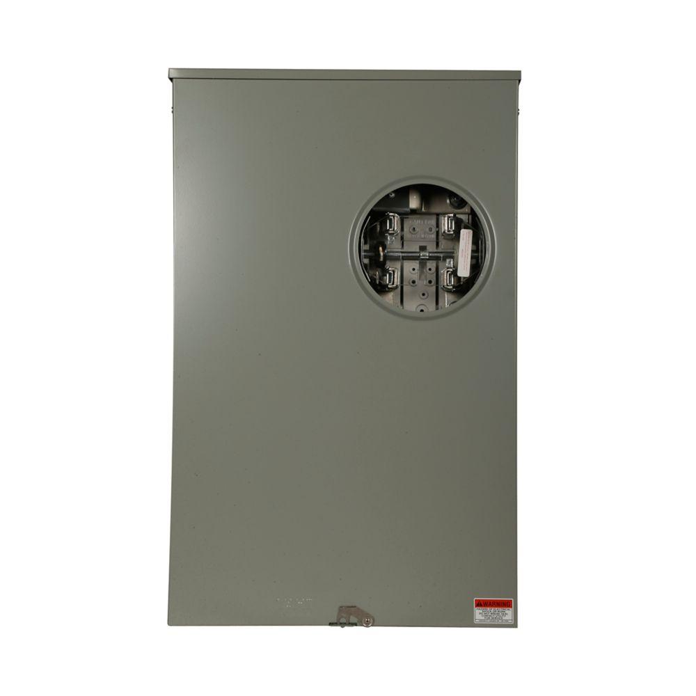 MtrSkt,320A,Ringless,4-Jaw,UG,Lvr BP