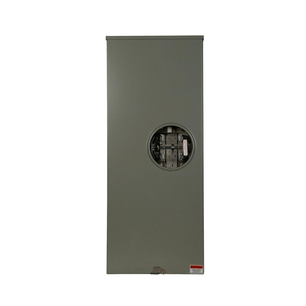 MtrSkt,320A,Ringless,4-Jaw,OH/UG,Lvr BP
