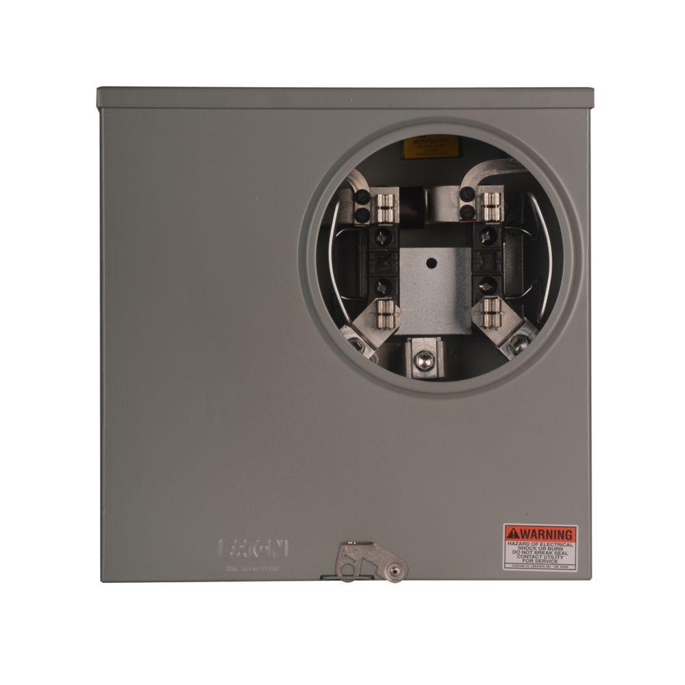 MtrSkt,200A,Ringless,4-Jaw,UG,Horn BP