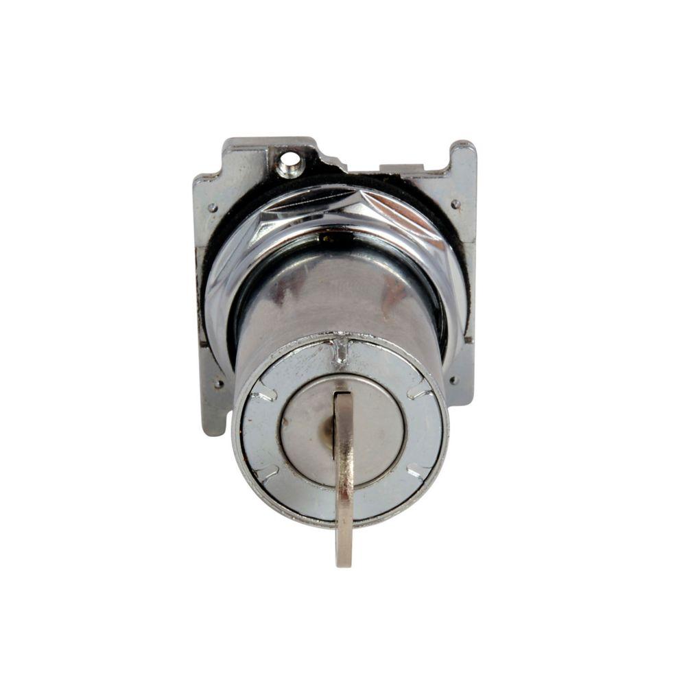 "CYLINDER LOCK PB c/w 2NO Cont BLOCKS"