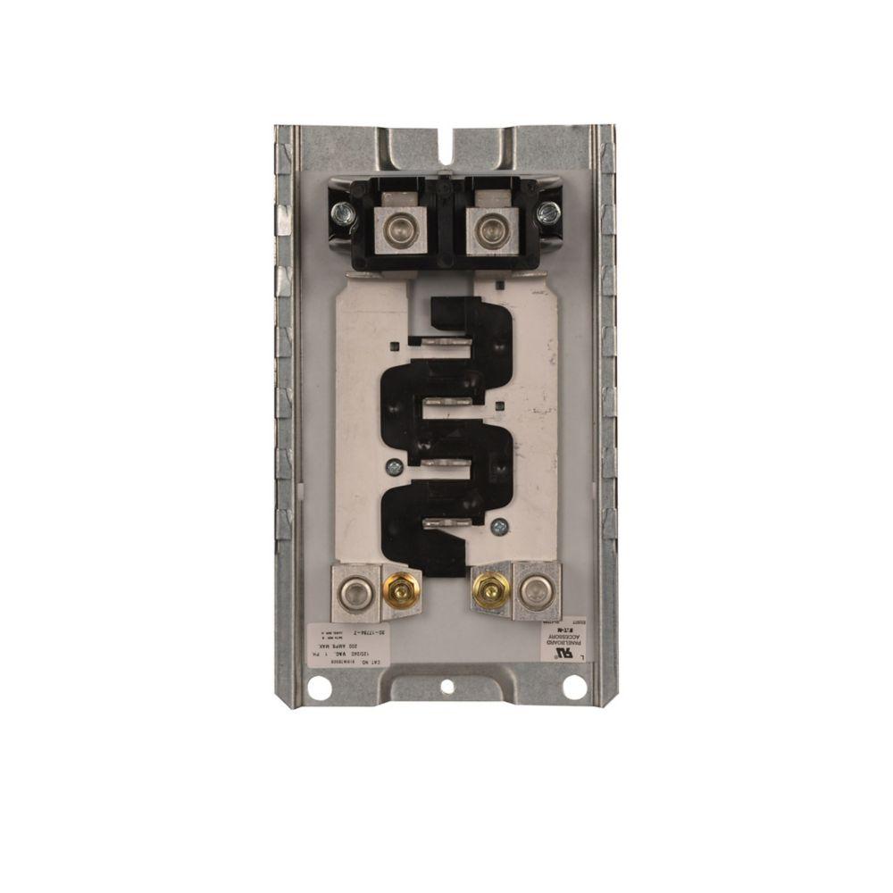 200A, 12/24 Ckt,1PH, Al Bus, OEM Int, BR