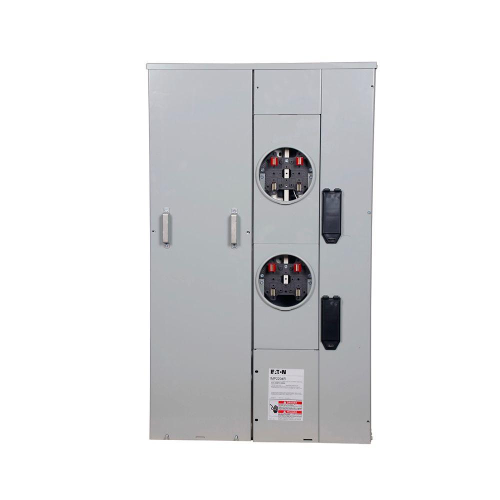 200A METER PACK, 2 SOCKETS, RING, COPPER