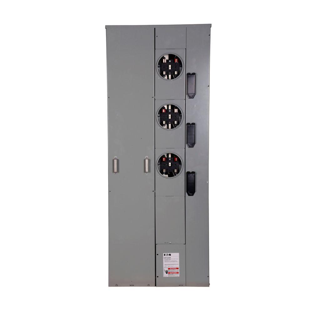 200A METER PACK, 3 SOCKETS, RING, COPPER