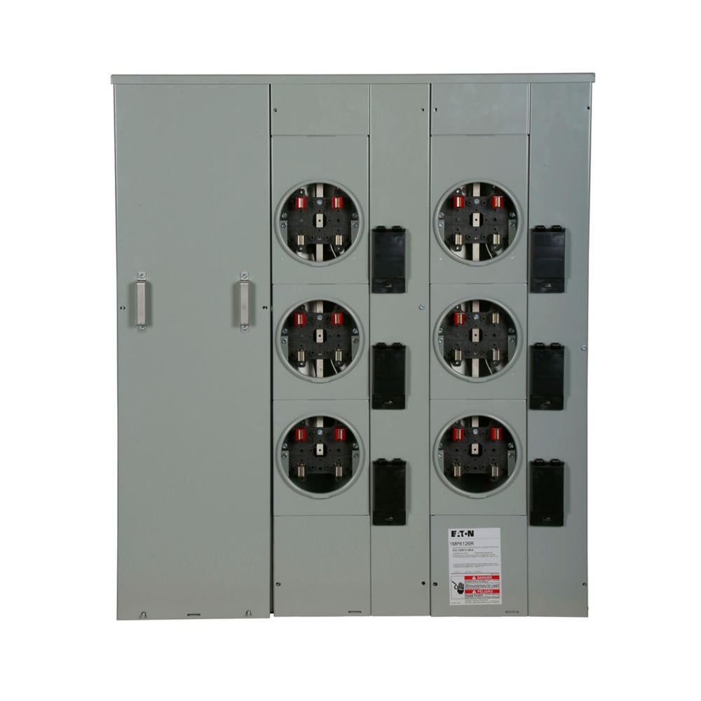 125A METER PACK, 6 SOCKETS, RING, COPPER