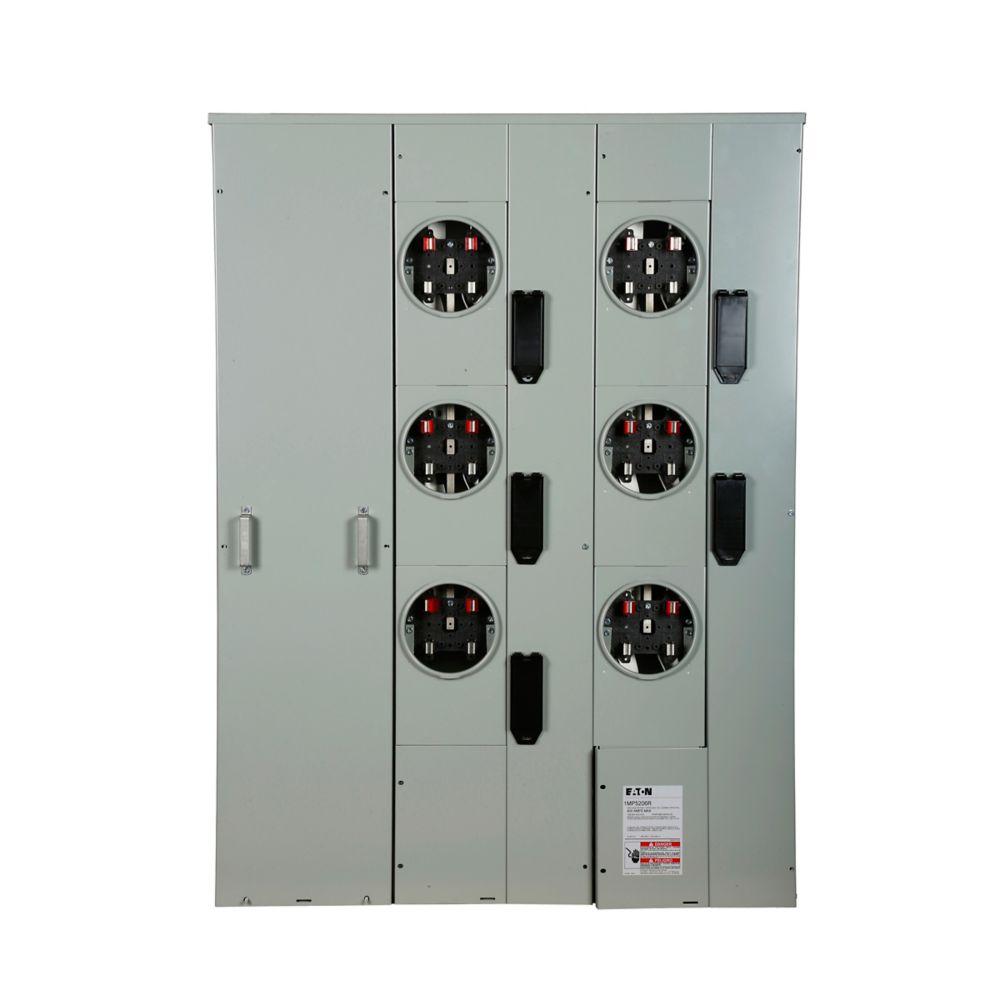 200A METER PACK, 6 SOCKETS, RING, COPPER