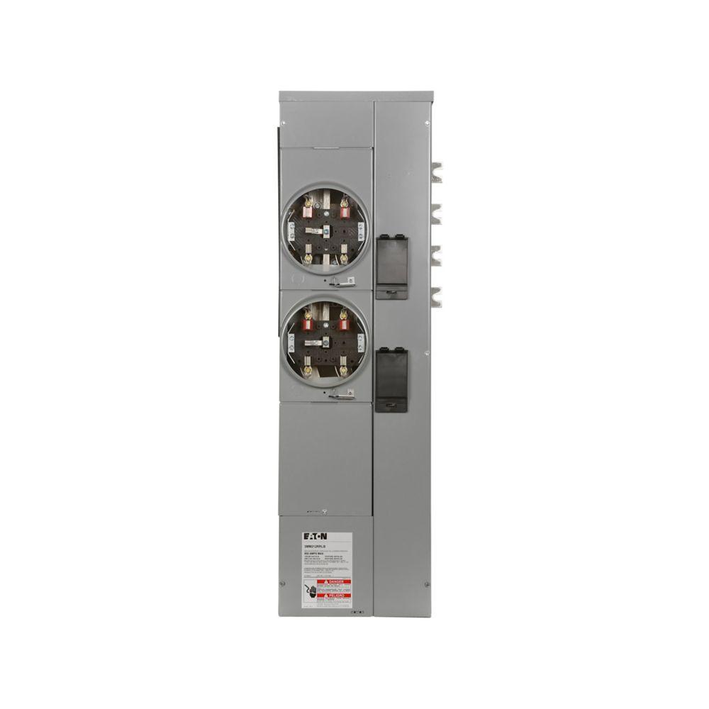 METER STACK, RING, 2 SKTS, 125A BKR PROV