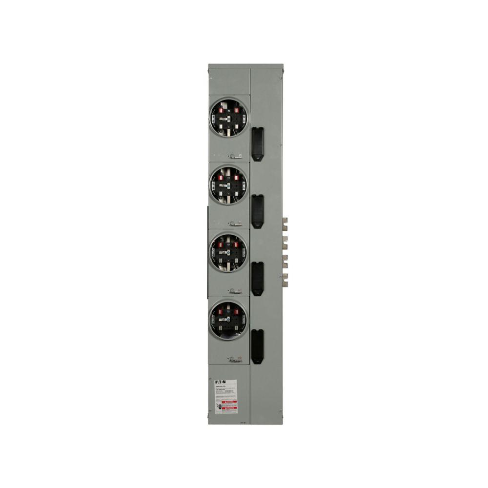 MTR STACK RESI, 4 HIGH, 200AMP RINGLESS