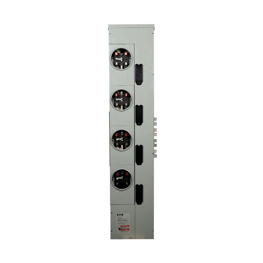 MTR STACK RESI, 4 HIGH, 200AMP RINGLESS
