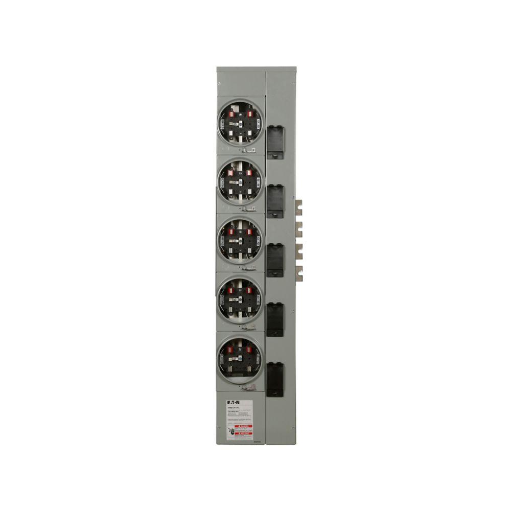 MTR STACK RESI, 5 HIGH, 125AMP RINGLESS