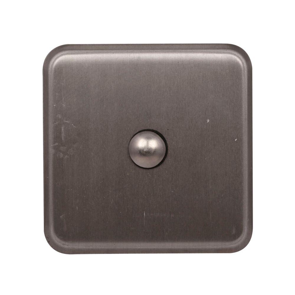 Aluminum hub closure plate for SMS