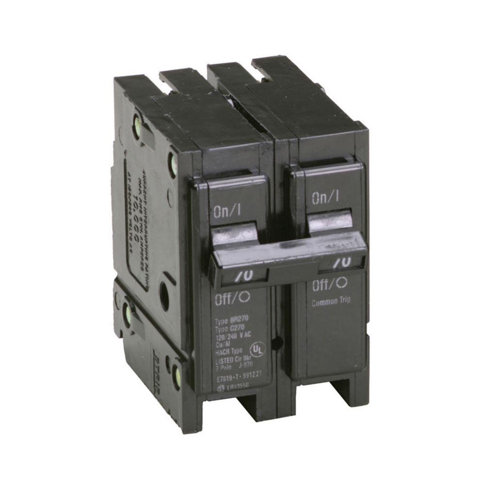 Type BR Breaker 70A/2 Pole 120/240V 10K