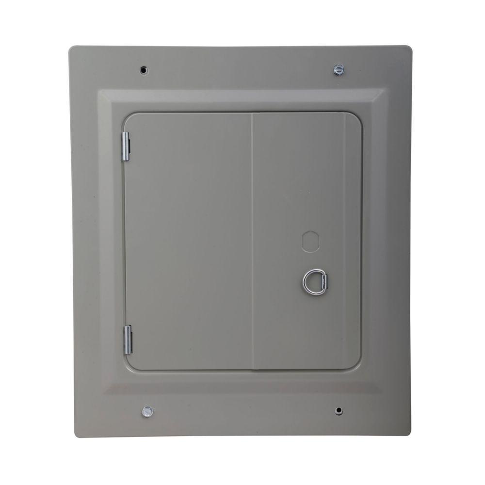 1 Ph/BR LC 125A MLO 4/8 Cir Al Flsh/Door