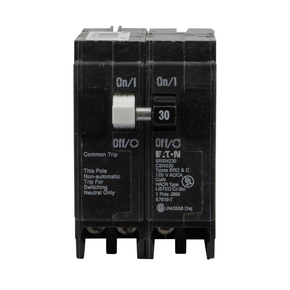 BR, 2P, 25A, 120/240V, 10kAIC, SN
