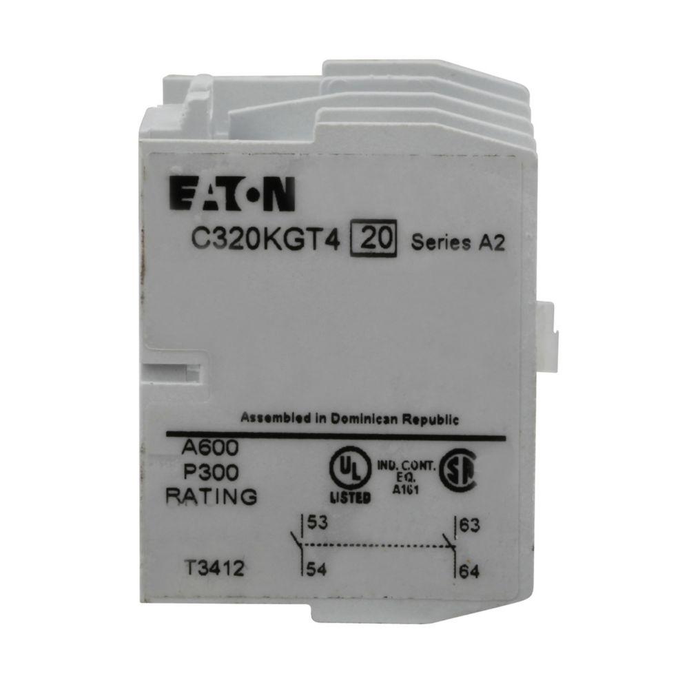 AUX CONT FRDM SZ00-2, A-K TOP MTD 2NO