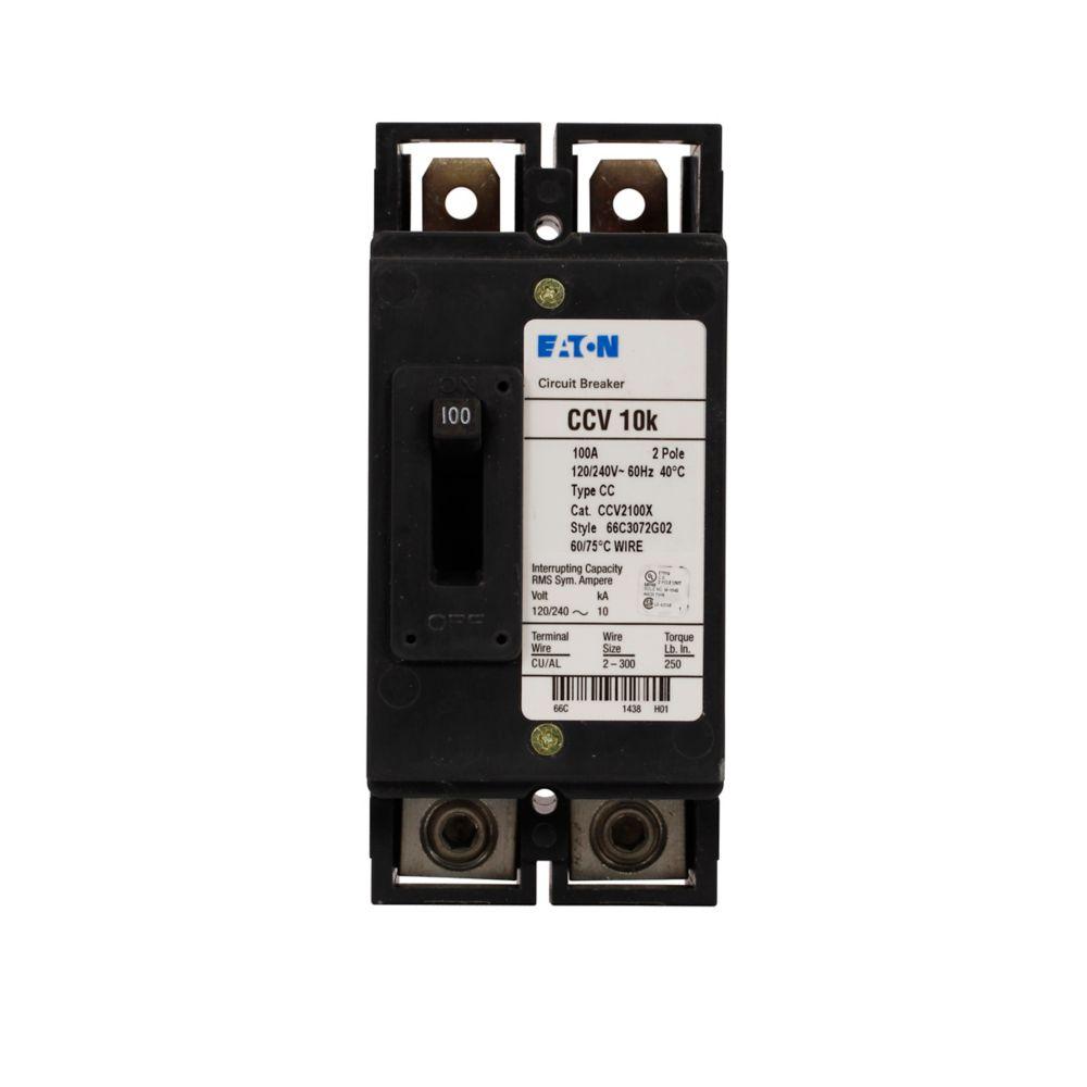 Eaton CCV tenant main breaker