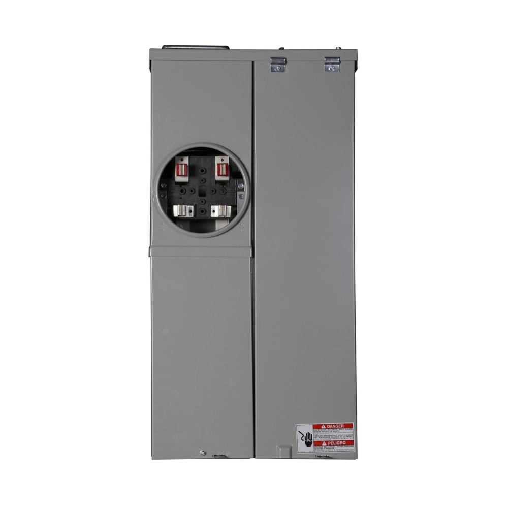 Mtr-Brkr,EUSERC,CH,200A,2SP MLO,btm/top