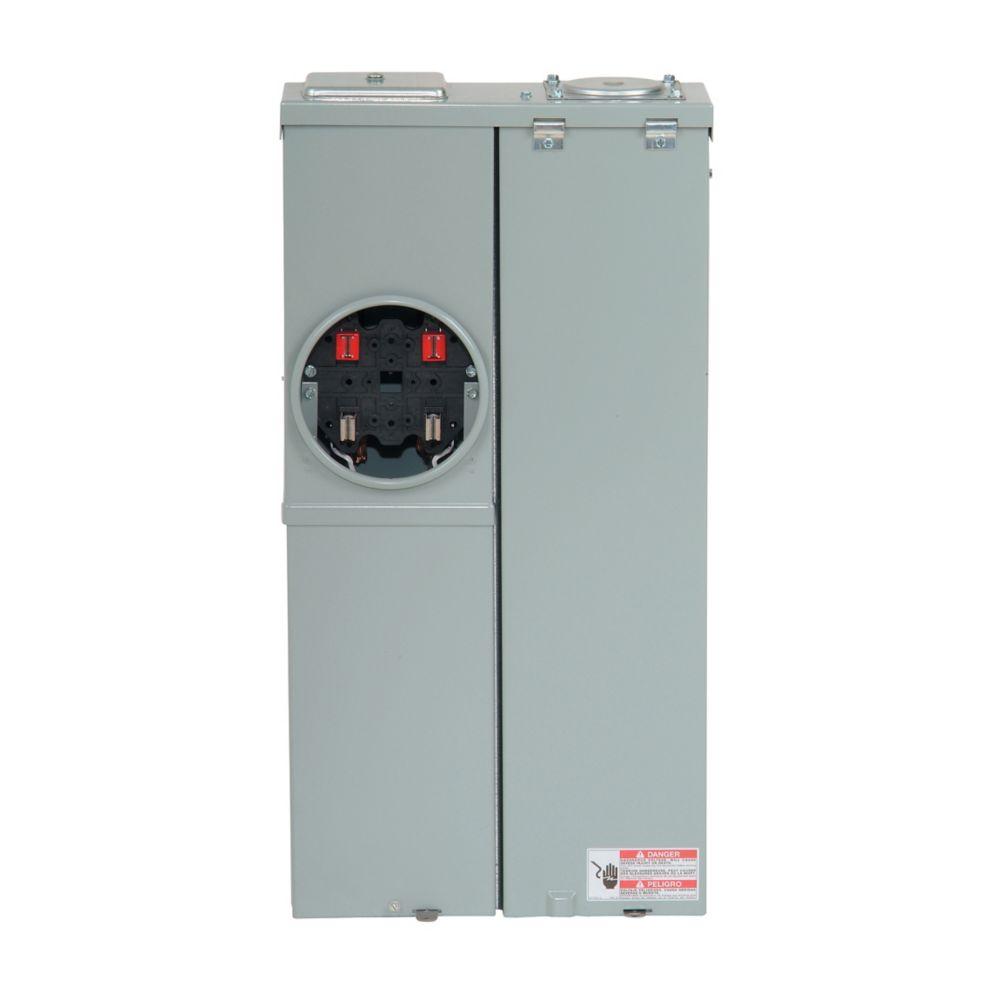 Mtr-Brkr,EUSERC,CH,200A MB,bot/top,Surf
