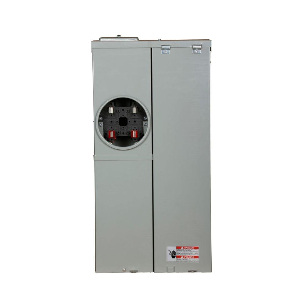 CH Mtr-brkr,200A,8 Ckt, FTL, Ranch Panel