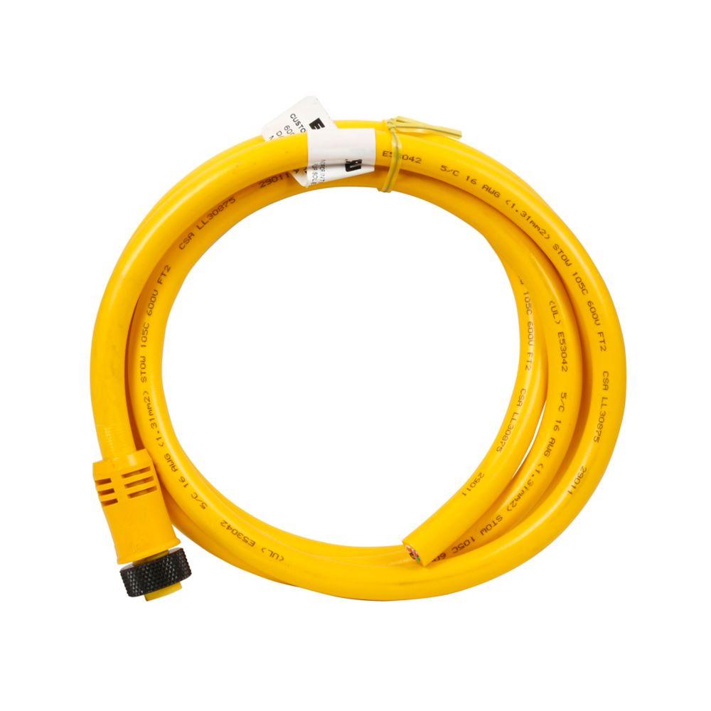 CORDSET,MINI,5PIN,16GA,2M