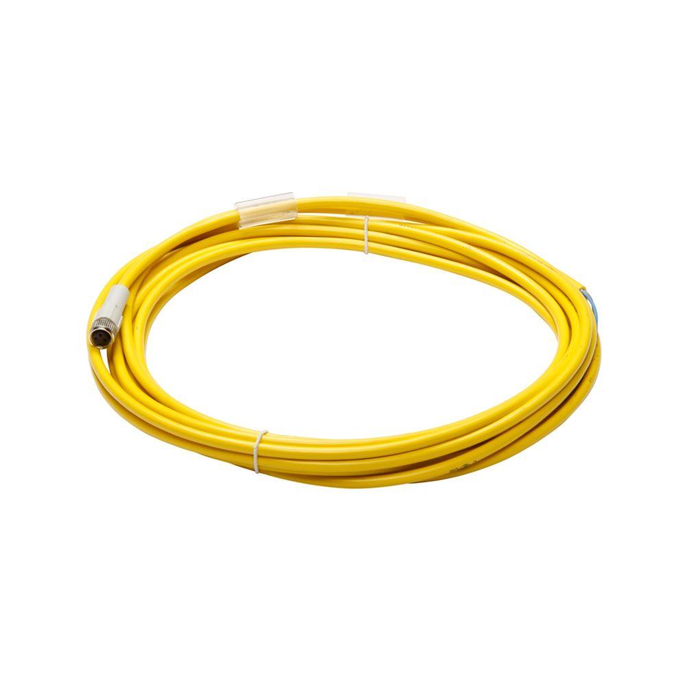 CORDSET,M8,3P,24GA,5M,YEL