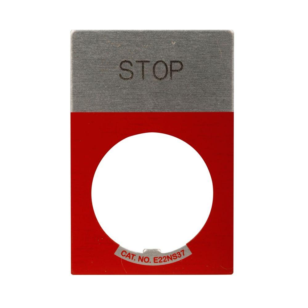 LGD PLT ALUM STD BK BLANK
