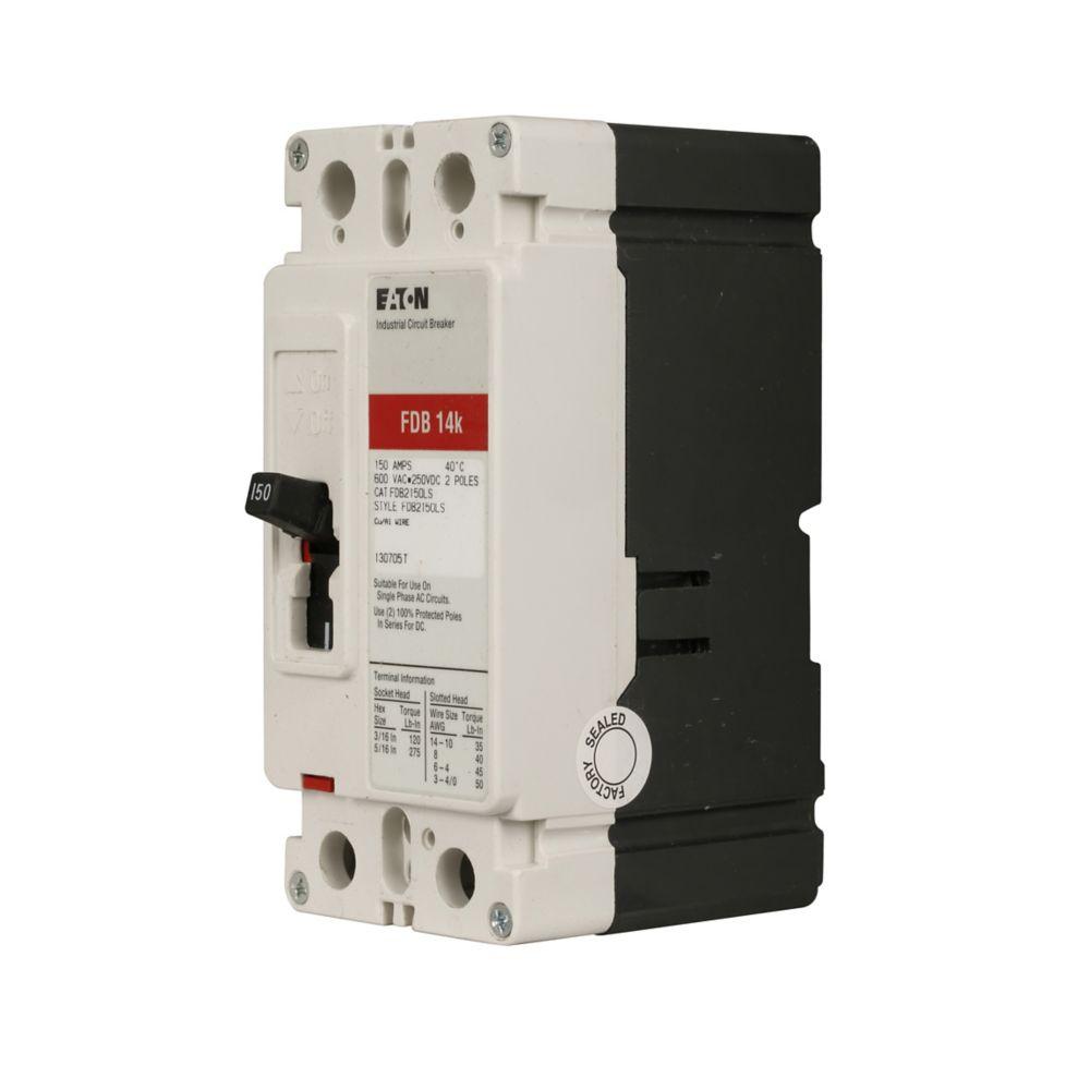 FDB 2P 150A W/ LINE & LOAD END CAP KITS