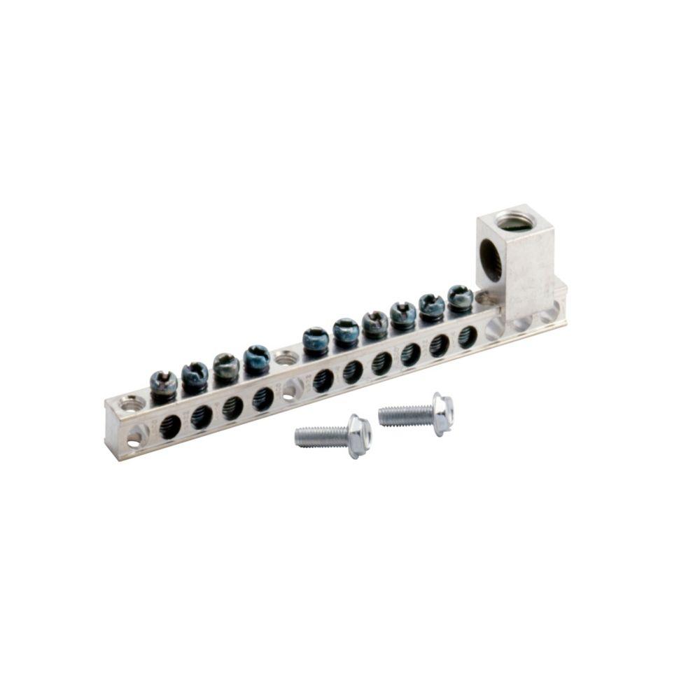 Clamshell-Ground Bar Kit-10 TERM+2/0 Lug