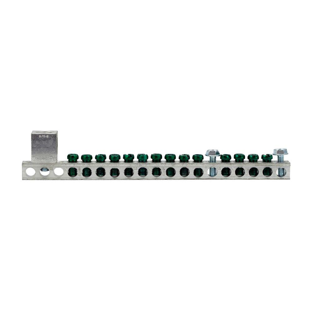 Clamshell-Ground Bar Kit-14 TERM+2/0 Lug