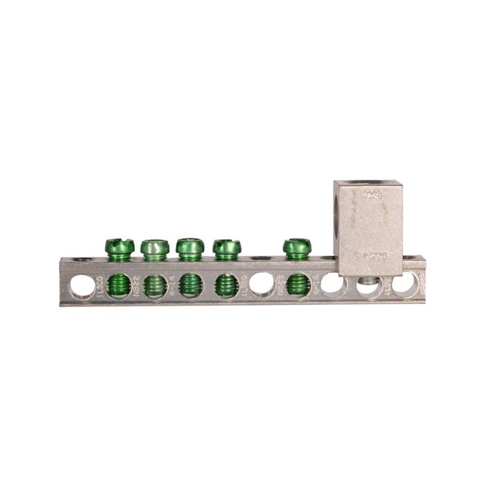 Clamshell-Ground Bar Kit-5 TERM+2/0 Lug