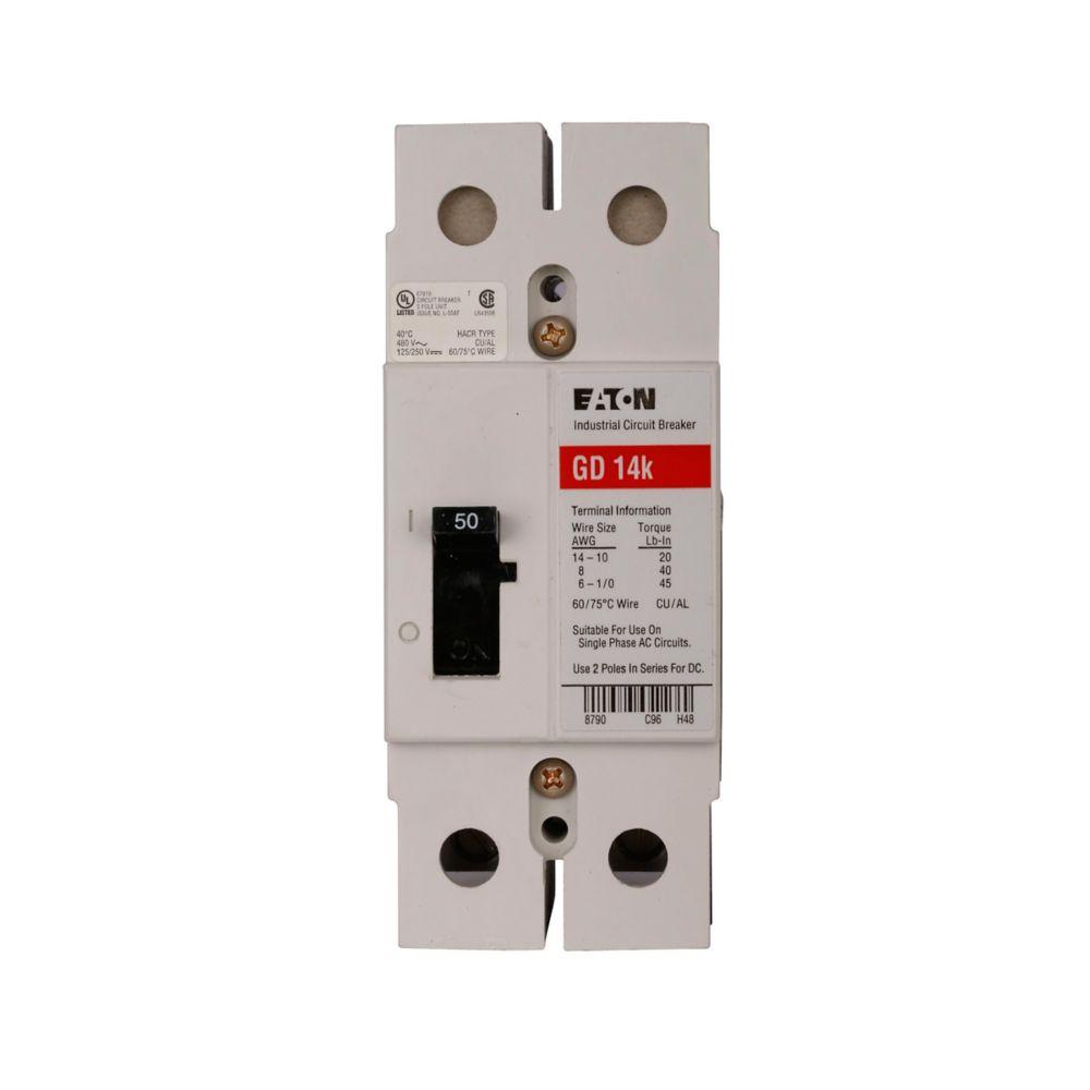 GD 2P BRK 15 A 50 Deg C W/ Ring Lug TERM
