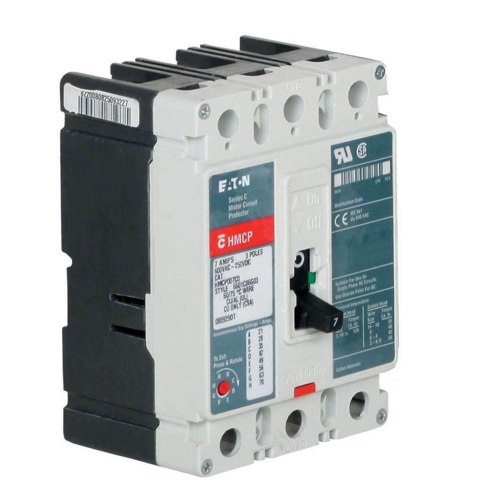 HMCP 3P 3A W/AUX SW 2A-2B RH TERM L&L