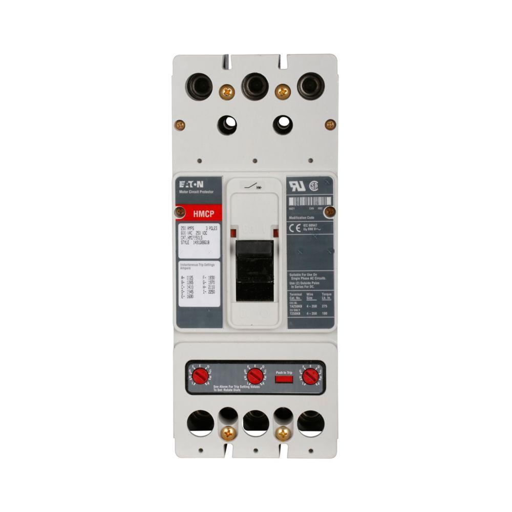 HMCP 3P 250A W/AUX SW 1A-1B LH