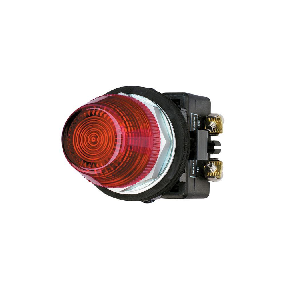 INDICATING LIGHT, 24V FV INCAND, RED