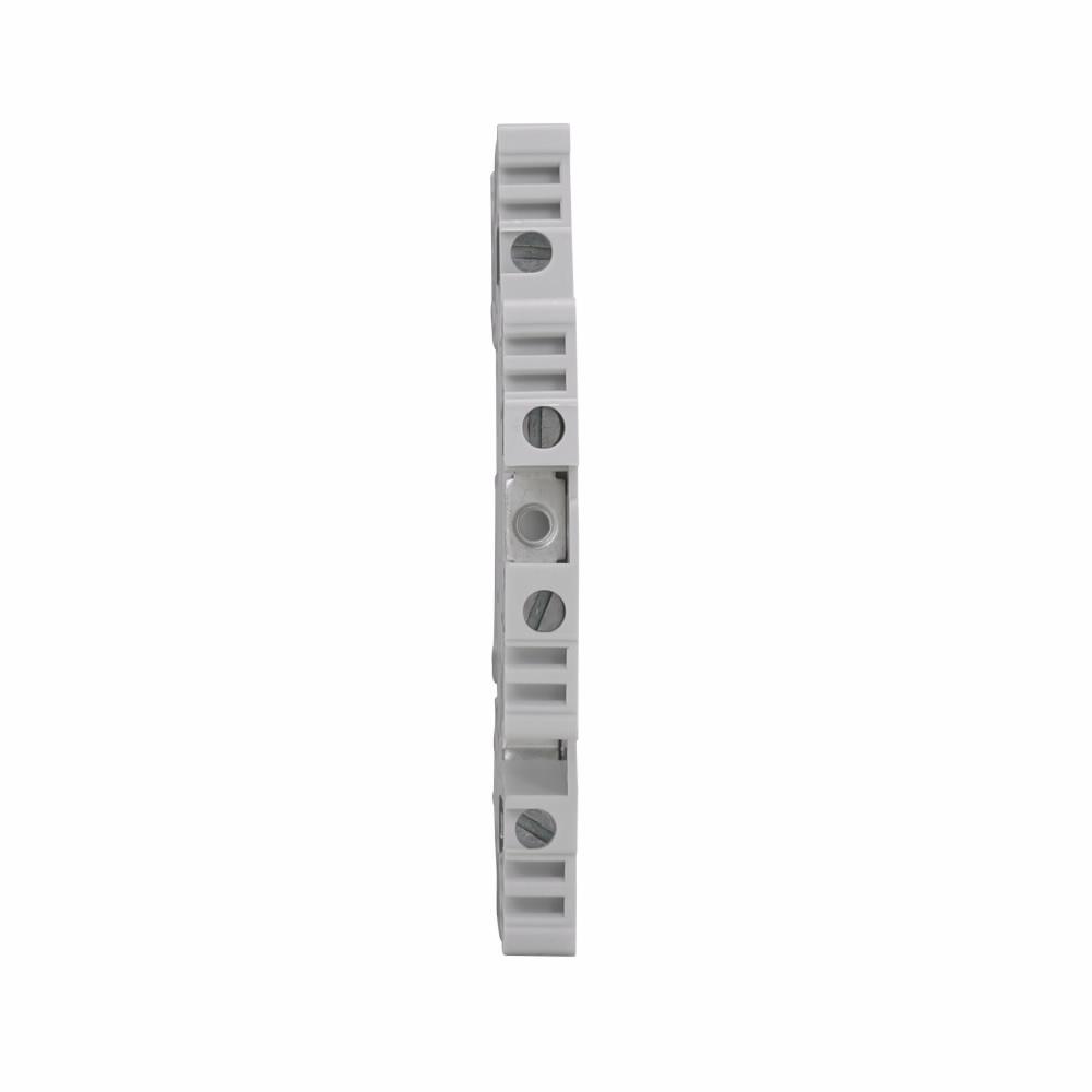 TWO LEVEL TERM BLOCK, ISO, 30A, GRAY