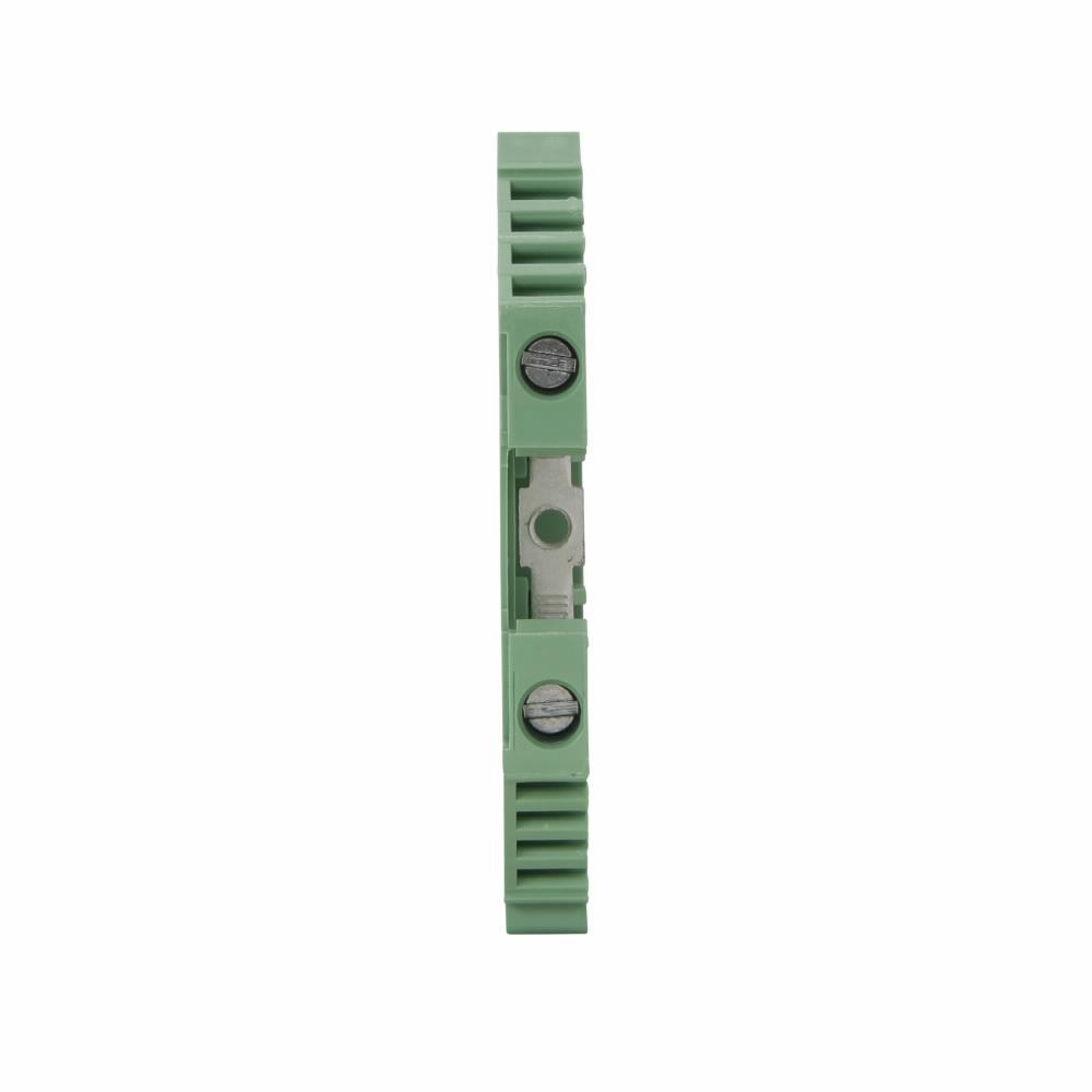 DP SERIES TERMINAL BLOCK, 45A, GREEN