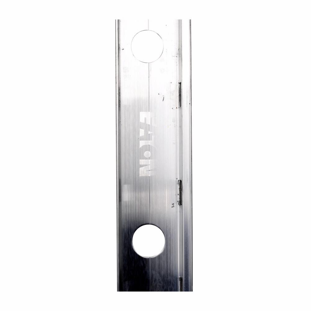 DIN-RAIL SLOTTED ALUM RAISED