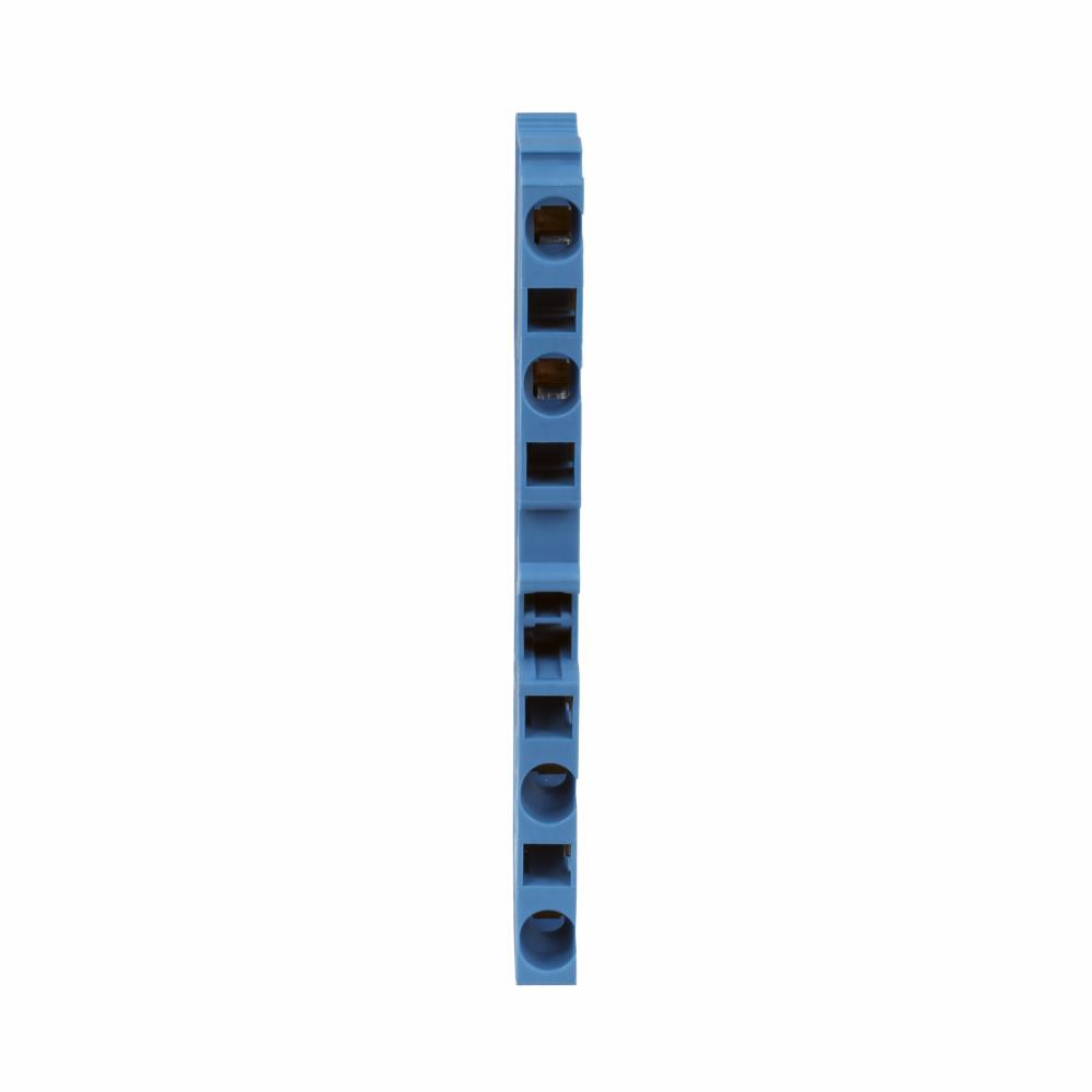 6.2 SPRING CLIP 4 WIRE BLUE TB 28-8AWG