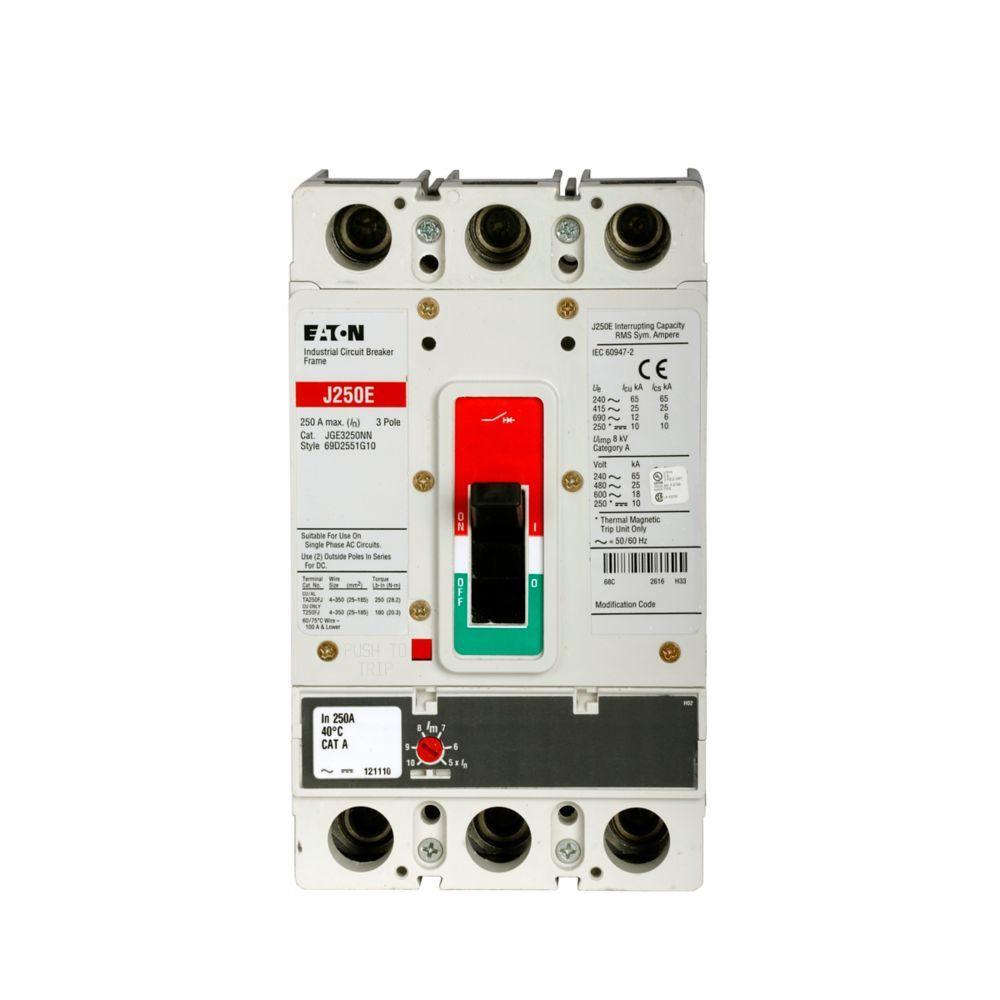 3P 25KA FJ 160A ETU /w L&L Steel Collars