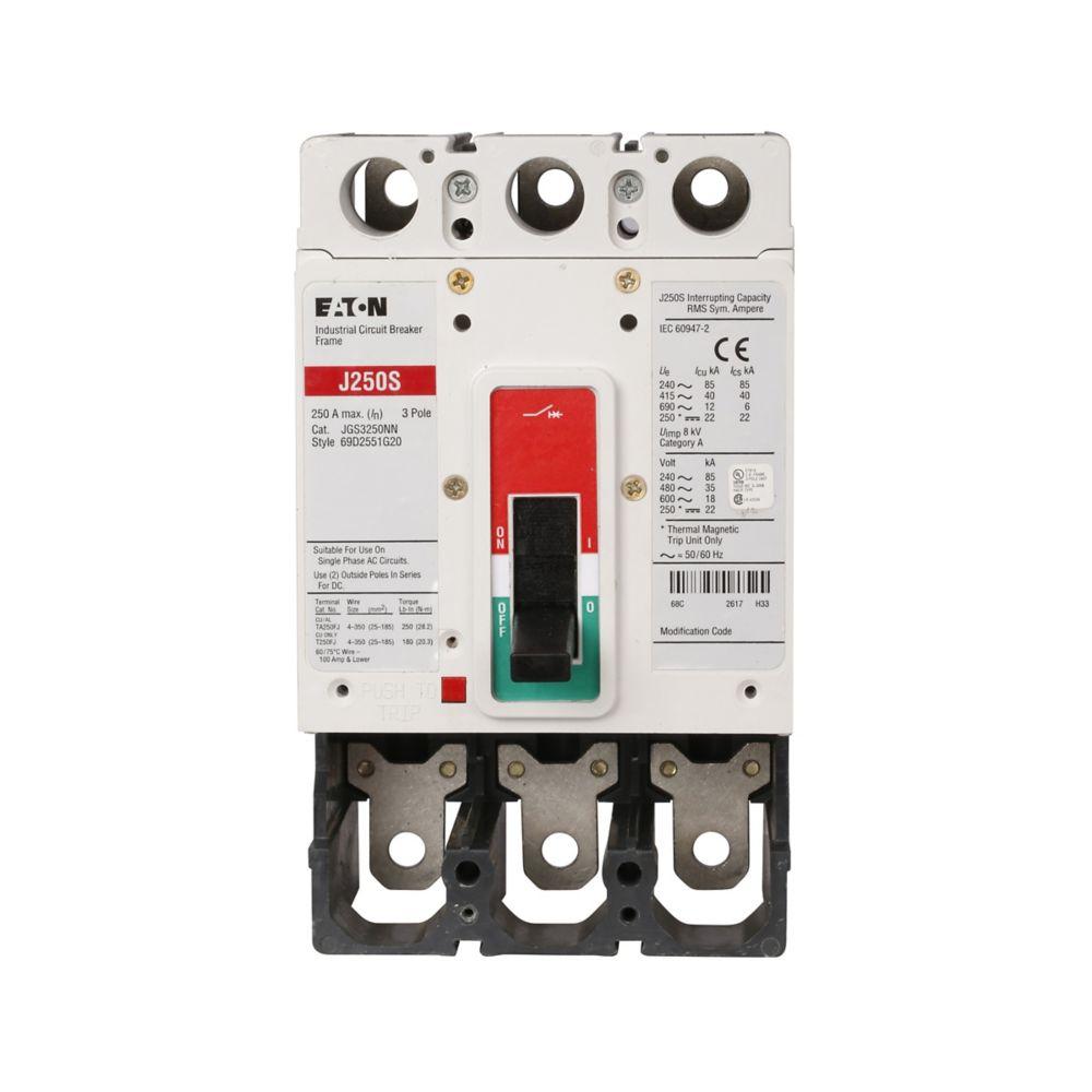 3P 150A FIX THERM ADJ MAG BRKR