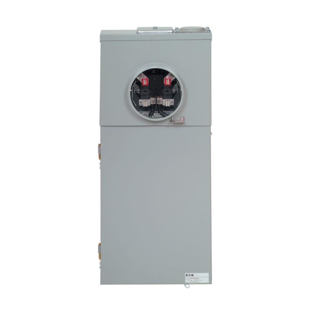 Mtr-Brkr,BR,20 SP,200A MB,btm/top,surf