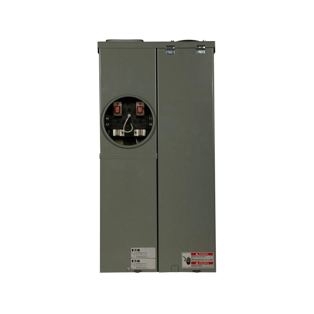 Mtr-Brkr,BR,4/8 ckt,200A MB,btm/top,surf