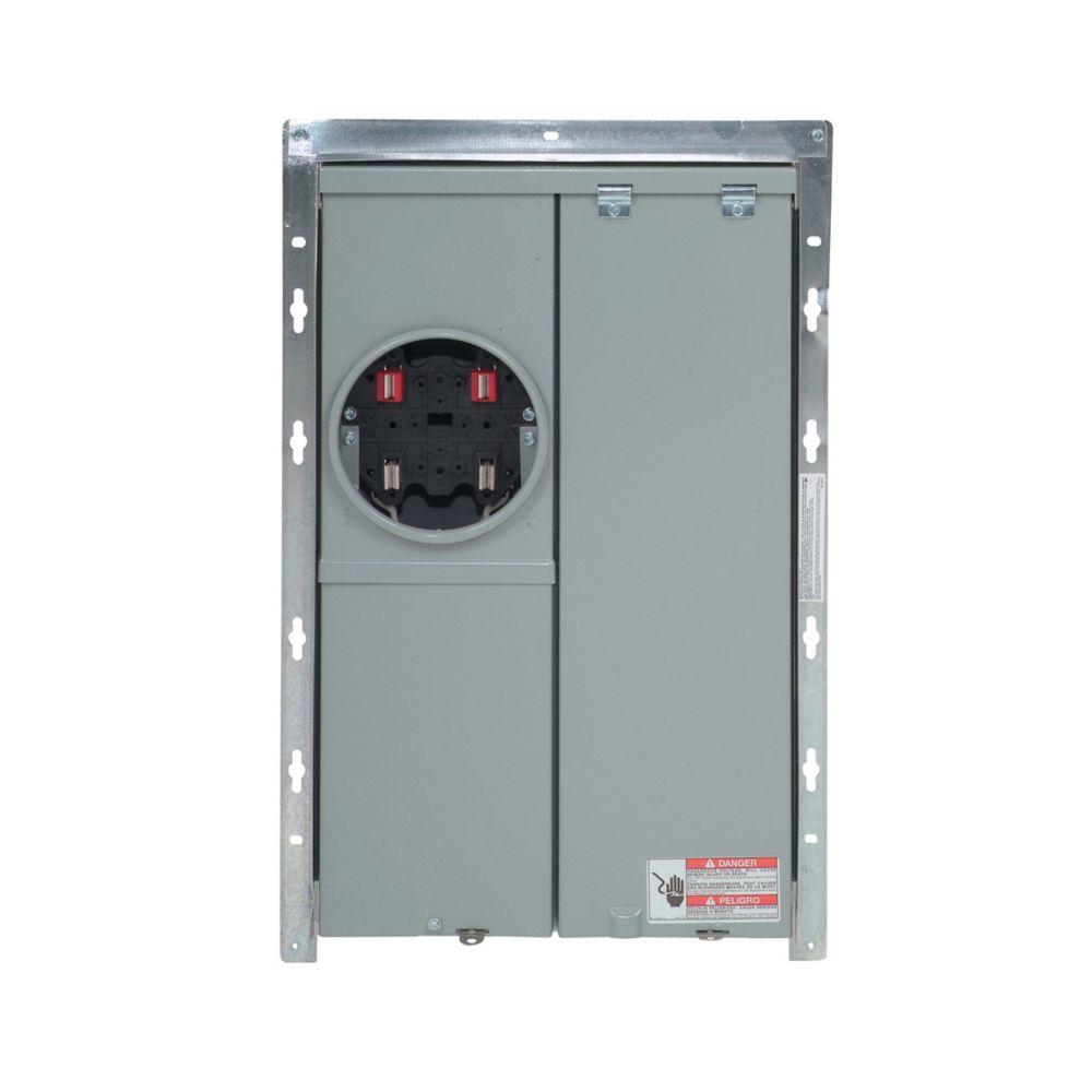 Mtr Brkr,BR,EUSERC,100A MB,12SP,btm/top,