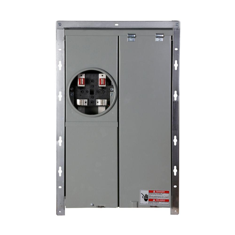 Mtr brkr,BR,EUSERC,125A MB,12SP,btm/top,